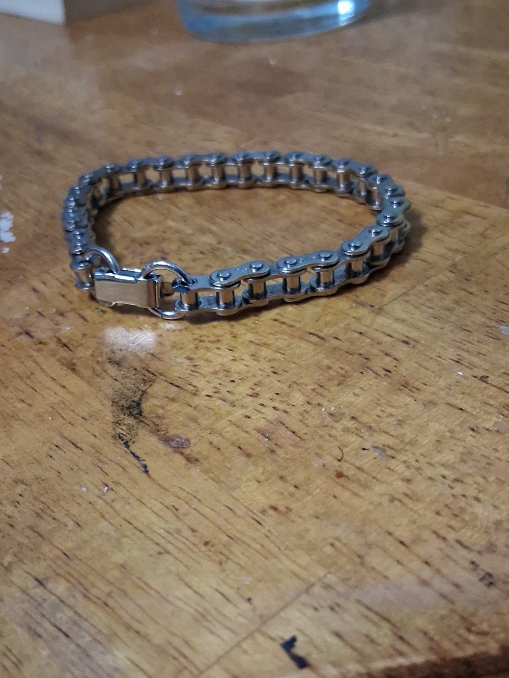 Stainless Steel Men's Chain-Link Bracelet